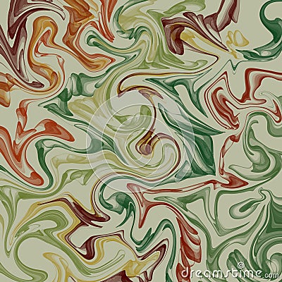 Abstract image of mixed colorful paints , Acrylic texture with marble pattern for background Stock Photo
