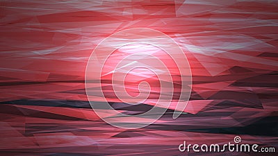 Abstract image, red abstract landscape Stock Photo