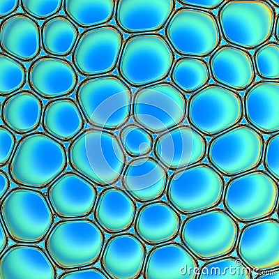 Abstract image of soap bubbles. Stock Photo