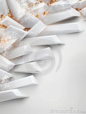 Glacial Ice Texture Abstract Background Abstract image symbolizing winter purity technology fragmentation and elegance Stock Photo
