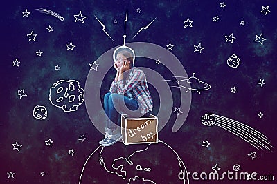 Dream concept Stock Photo