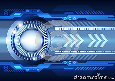 Abstract innovation technology background Vector Illustration