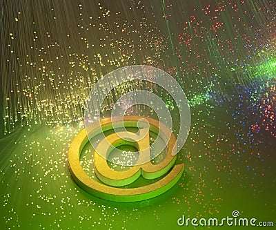 Abstract internet background Stock Photo