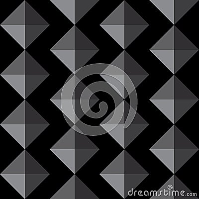 Abstract intersections pyramid field impression negative space Vector Illustration
