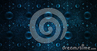 Abstract intricate symmetrical blue ornament. Digital fractal art. 3d rendering. Stock Photo