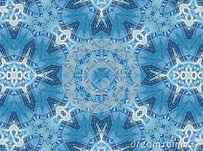 Abstract jeans pattern Stock Photo