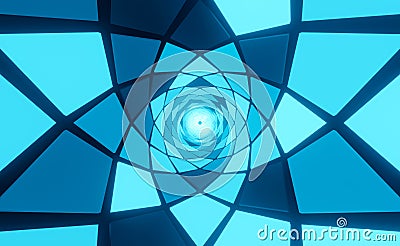 Abstract kaleidoscope background. Multicolor mosaic texture Stock Photo