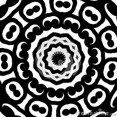 Abstract kaleidoscopic pattern Vector Illustration