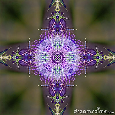Abstract kaleidoscopic seamless colorful pattern background texture Stock Photo
