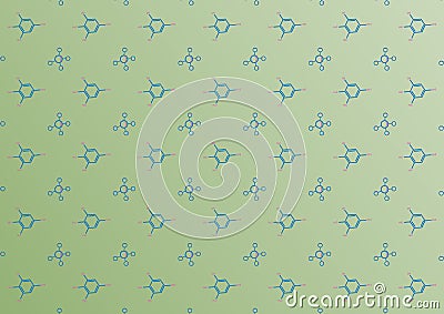 Abstract kid science pattern science pattern design vector background Vector Illustration