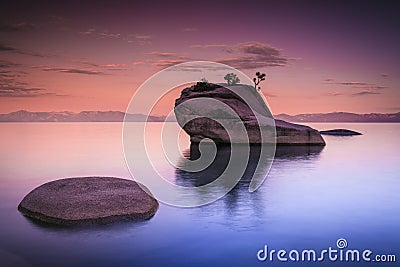 Abstract of Lake Tahoe Stock Photo