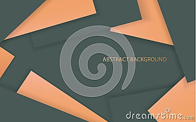 Abstract layered paper style background Vector Illustration