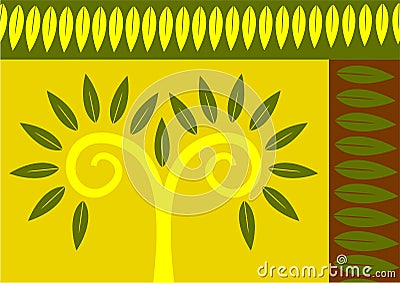 Abstract leaf Vector Illustration