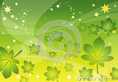 Abstract Leaves background Stock Photo