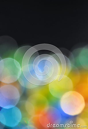 Abstract lens bokeh background Stock Photo