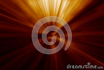 Abstract light acceleration speed zoom Stock Photo