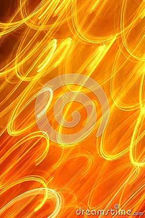 Abstract light background red orange night lights Stock Photo