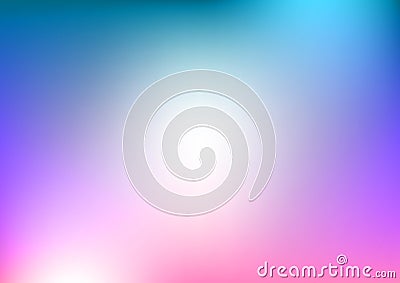 Abstract light blue pastel gradient color background. blurred light fuzz colorful gradient background. vector soft horizontal Cartoon Illustration