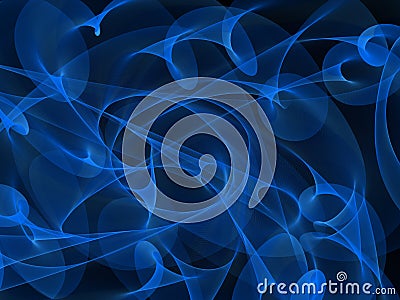 Abstract Light blue wave Stock Photo