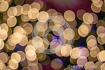 Abstract light bokeh background_05 Stock Photo