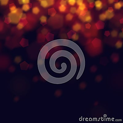 Abstract light bokeh background Stock Photo