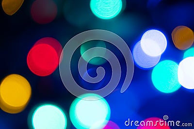 Abstract Light Bokeh beautiful background Stock Photo