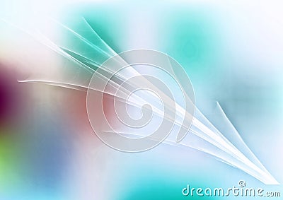 Abstract Light Color Fractal Light Lines Background Graphic Stock Photo