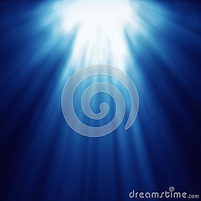 Abstract light god acceleration speed zoom Stock Photo