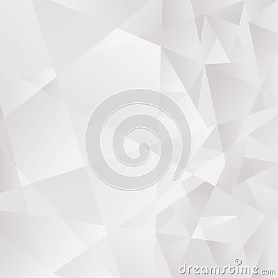 Abstract light Gray polygonal background. Vector EPS 10 cmyk Vector Illustration
