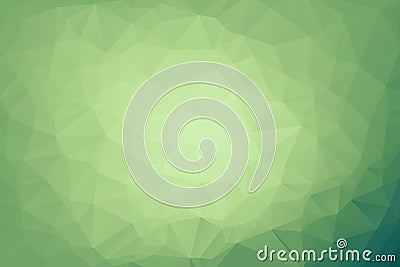 Abstract Light green shining triangular background. A sample with polygonal shapes. The textured pattern can be used for backgroun Vector Illustration