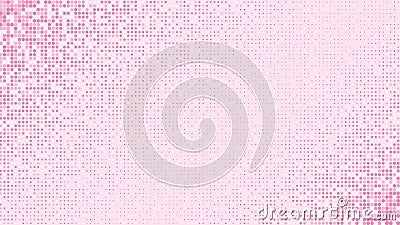 Abstract light pink glittering dotted background Vector Illustration