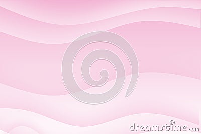 Abstract light pink wavy soothing background Stock Photo