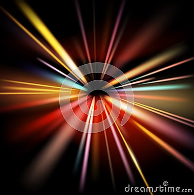 Abstract lights background Vector Illustration
