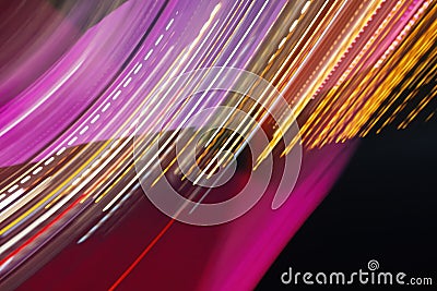 abstract lights movement background Stock Photo