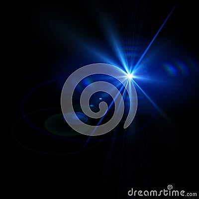 Abstract lights over black backgrounds Stock Photo