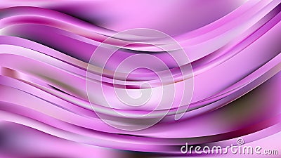 Abstract Lilac Wave Background Vector Graphic Stock Photo