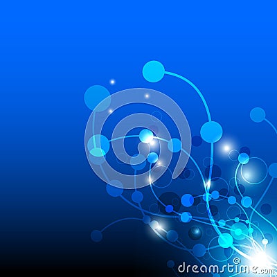 Abstract line background Vector Illustration