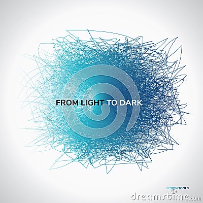 Abstract line color background. Gradient line motion Vector Illustration