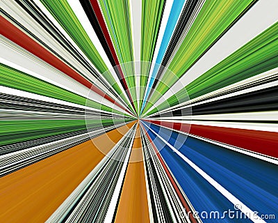 Abstract linear color background. Stock Photo