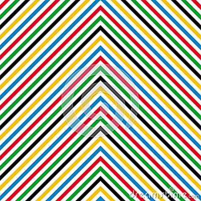 Abstract linear seamless pattern. Vector Illustration