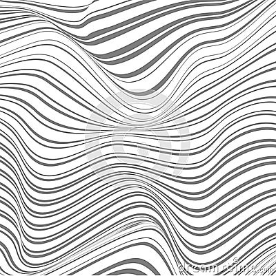 Abstract lines background Vector Illustration