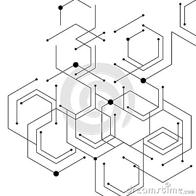 Abstract lines Vector Illustration