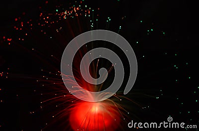 Abstract llustration of Modern Bokeh Light Background Cartoon Illustration