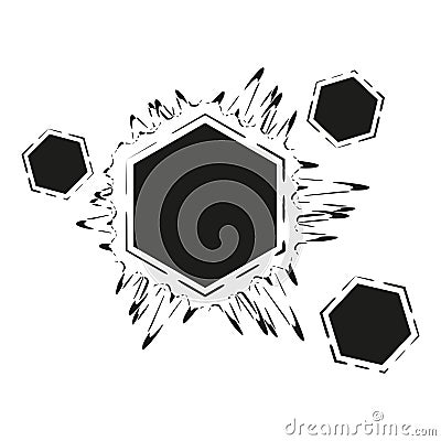 Abstract logo symbol wave music Vector Illustration