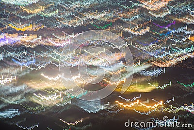 Abstract long exposure Stock Photo