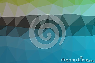 Abstract Low-Poly Triangular Modern Geometric Background. Colorful Polygonal Mosaic Pattern Template. Repeating Routine With Trian Stock Photo
