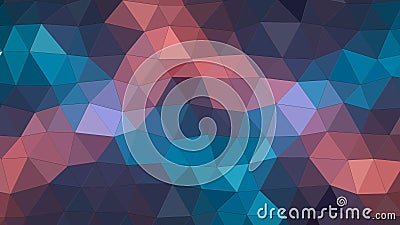 Abstract low polygon background, modern triangular mosaic Stock Photo