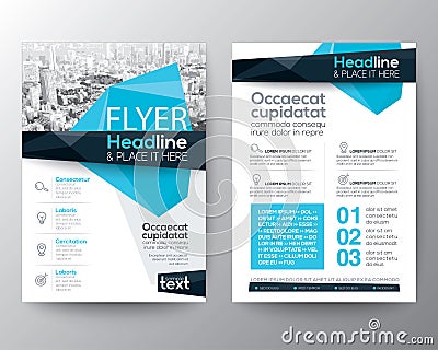 Abstract low polygon background for Poster Brochure Flyer design Vector Illustration