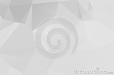 Abstract Lowpoly vector Gray background. Template for style design Vector Illustration