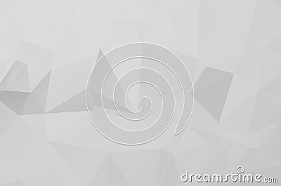 Abstract Lowpoly vector Gray background. Template for style design Vector Illustration